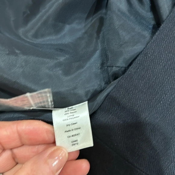 Talbots midi with gold button dress - Picture 11 of 11